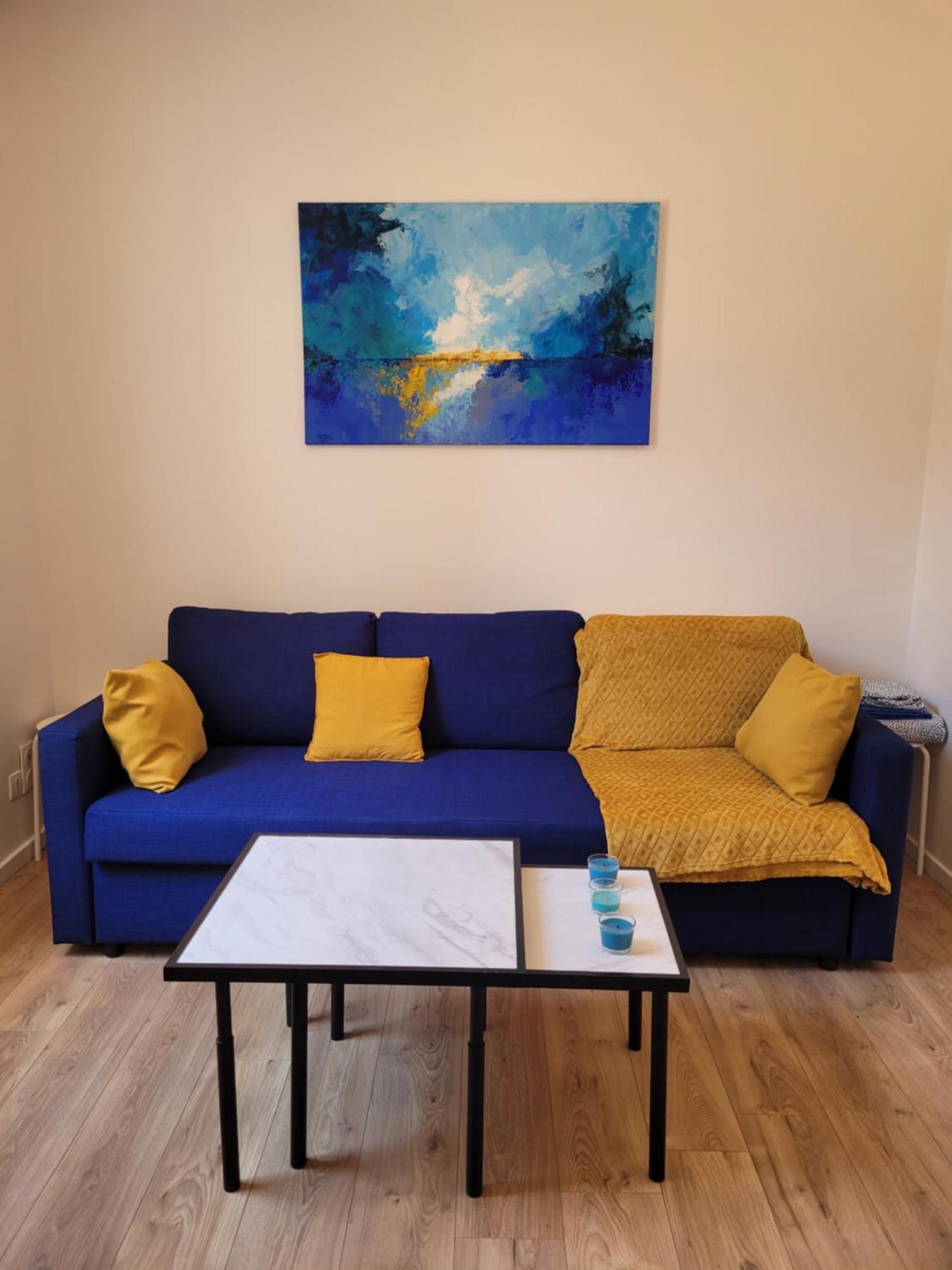 T2 Bleu Mer - Centre Ville, Plage Et Gare Vallauris Dış mekan fotoğraf